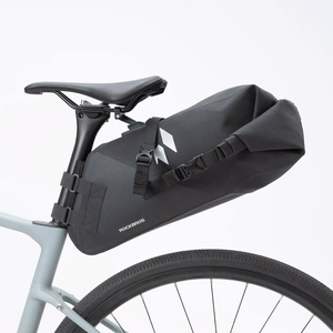 Rockbros AS-157 RideMate ūdensizturīga velosipēda sēdekļa soma – krāsa: melna
