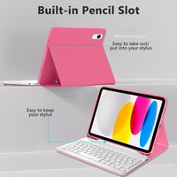 Tech-Protect SC Pen maciņš iPad 10.9 collu 10 / 2022 / 11 collu 11 / 2025 rozā