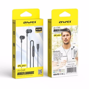 Наушники Awei PC-25T USB-C черные