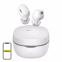 Austiņas TWS Baseus Bowie WM01 (baltas)