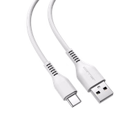 JELLICO kabelis KDS-30 USB-C 3.1A 1M Balts