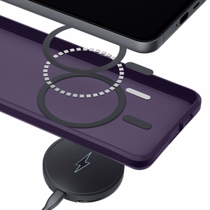 3mk Smoke MagCase for Samsung Galaxy S24 - purple
