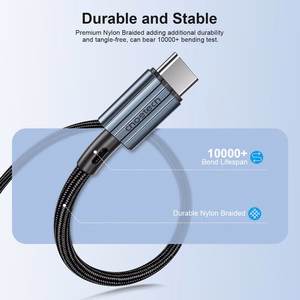 USB cable Choetech XCC-1015 USB-C to USB-C PD60W 2.0m black