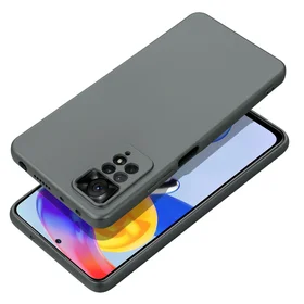 Metāla viedtālruņa apvalks XIAOMI Redmi NOTE 14 4G (GLOBAL - 164,84mm x 78,15mm x 8,16mm) pelēks