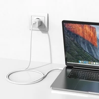 Blavec sienas lādētājs BC-6 GaN4 - Type C - PD QC 33W 3A ar Type C uz Type C kabeli (TCBC6G4-CW333A+CC) balts