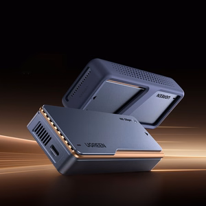 Ugreen D703 USB4 40Gb/s M.2 NVMe SSD korpuss ar aktīvo dzesēšanu - pelēks
