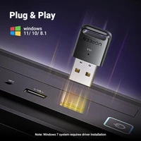 Bluetooth adapteris Ugreen CM748 Bluetooth 5.4 (35058) melns