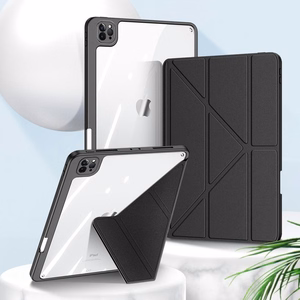DUX DUCIS apvalks MAGI ar zīmuļa turētāju iPad Pro 11 (2018/2020/2021/2022) melns