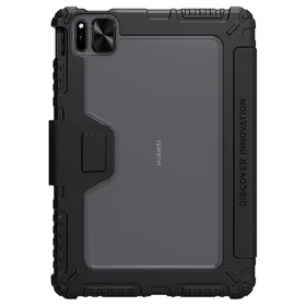 Nillkin Bumper Leather Pro apvalks planšetdatoram Huawei MatePad Pro 10.8 2021 melns