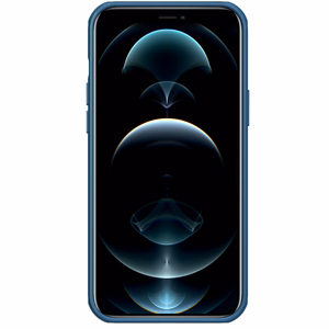 Nillkin Super Frosted Shield Pro vāciņš ierīcei iPhone 13 Pro Max, izturīgs, zils