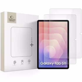 Tech-Protect Glass Fit+ 2-gabalu rūdītā stikla komplekts Samsung Galaxy Tab S11 11.0 - caurspīdīgs