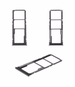 SIM kartes turētājs Xiaomi Redmi Note 8/Redmi Note 8 2021 Space Black ORG