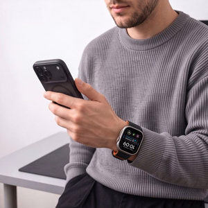 Tech-Protect IconBand Pro siksniņa Apple Watch 4/5/6/7/8/9/SE/Ultra 1/2 42/44/45/49 mm oranža-melna