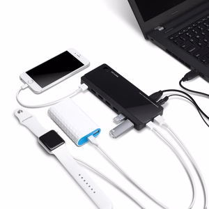 TP-Link UH720 USB 3.2 Gen 1 (3.1 Gen 1) Micro-B 5000 Mbit/s melns