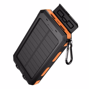 External battery Power Bank Hoco J164 Solar 10W 8000mAh black
