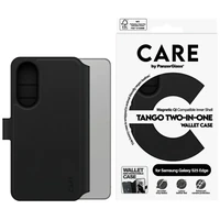 CARE by PanzerGlass Feature Tango 2in1 maks Qi apvalks Samsung Galaxy S25 Edge - melns
