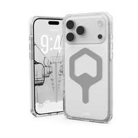 UAG Plyo MagSafe viedtālruņa apvalks iPhone 17 Pro Max - caurspīdīgs sudraba