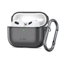 Tech-Protect silikona maciņš AirPods Pro 3 matēts melns