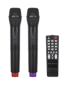 Aktīvā skaļruņu kolonna ar 2 bezvadu mikrofoniem, SD, Bluetooth, USB, 12 collas, 40 W