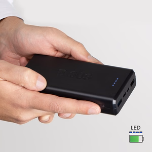 Powerbank Puro Fast 20000 mAh 2x USB-A + 1x USB-C - черный