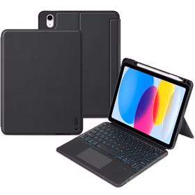 Tech-Protect SC Mag Pen + tastatūras apvalks iPad 10.9" 10. paaudzes (2022) – melns