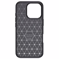 Beline Carbon Armor maciņš iPhone 16 Pro Max 6.9" melns