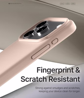 Korpuss Mercury Pure Magsafe Silicon Case Apple iPhone 17 Pro Max rozā smilšu krāsā