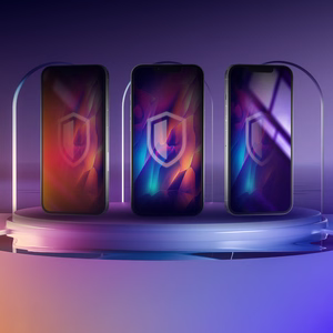 3mk Rainbow Privacy Tempered Glass for Apple iPhone 16