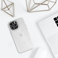 Kameras apvalks Iphone 13 Pro Max ar šķidro spīdumu - caurspīdīgs