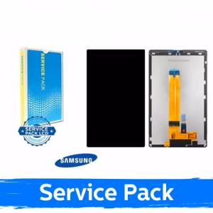 LCD Displejs Saderīgs ar Samsung T225 / T220 Tab A7 Lite 8.7'' 2021 Melns (Service Pack)