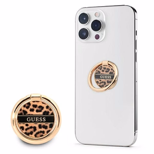 Guess Ring statīvs GURSHCLEOW brūns/brūns Leopard