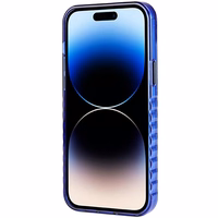 Audi IML Magnētiskais viedtālruņa apvalks iPhone 14 Pro Max - zils