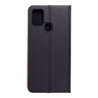 LUNA Book Gold viedtālruņa apvalks SAMSUNG A21s melns