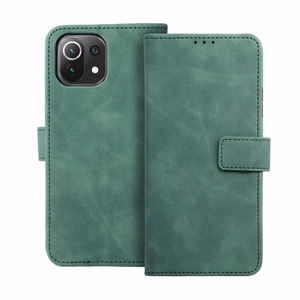 TENDER grāmatas viedtālruņa apvalks XIAOMI Redmi 9AT / Redmi 9A zaļš