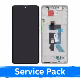 LCD displejs saderīgs ar Xiaomi Poco X7 5G ar rāmi / zaļš / (Service Pack)