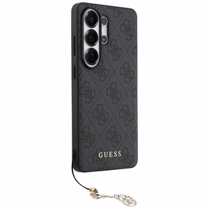 Guess maciņš 4G Classic Logo Charm MagSafe for Samsung Galaxy S26 Ultra melns
