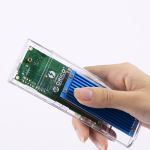 Orico TCM2-C3 M.2 NVMe uz USB-C 10Gb/s diska korpuss zils
