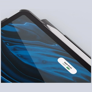 Uniq Rovus Snapmount Magnētiskais 360 Rotējošs Noņemams apvalks iPad Air 13" 2024 / 2025 - melns