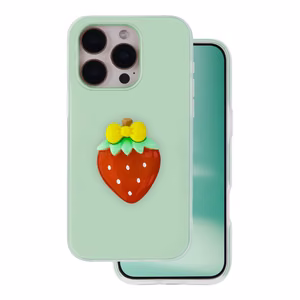 Fruit 2in1 maciņš priekš iPhone 16 Pro 6,3" zaļš