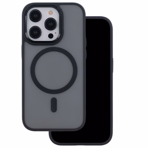 Viedtālruņa apvalks (m) Frozen magnētiskais iPhone 11 - melnais (m)