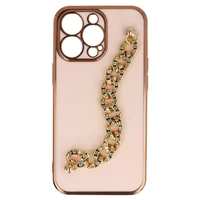 Viedtālruņa apvalks iPhone 13 Pro (dizains 4) (m) - gaiši rozā