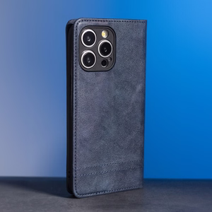 Viedais Seam maciņš for Xiaomi Redmi 15 4G EU / 15 5G EU (171,08 x 82,05 x 8,55) tumši zils