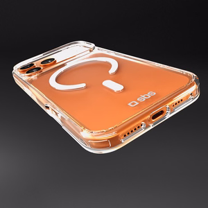 SBS Extreme Mag apvalks iPhone 17 Pro Max ar D3O tehnoloģiju - caurspīdīgs