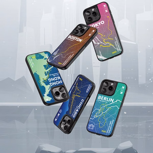 Benks Dynamic City Hong Kong viedtālruņa apvalks Iphone 16 Pro Max