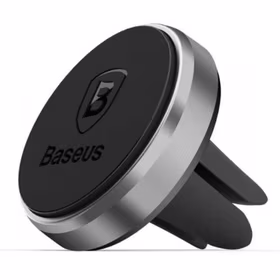 Auto turētājs Baseus "Magnet" Melns (Magnetic/Air Vent Grille)