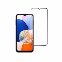 Aizsargstikls Blue Star - SAMSUNG A14 5G Pilns pārklājums (ar pilnu līmi, maza izmēra) melns