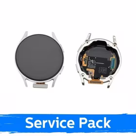 LCD displejs saderīgs ar Samsung L310 Watch 7 44mm ar rāmi / Cream / (Service Pack)