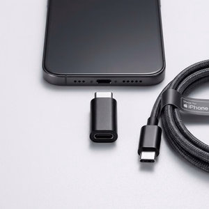 Adapteris Micro USB to Type C Blue Star - melns
