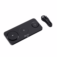 FORCELL F-ENERGY MagNetix 3w1 Qi2 20,5W bezvadu lādētājs saderīgs ar MagSafe melns