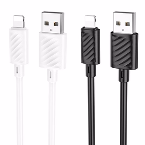 Cable USB A to Lightning Hoco 2,4A 2 m X88 black